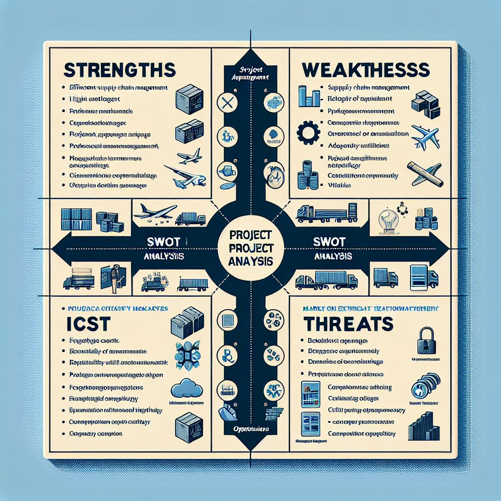 SWOT-Analyse: Ein unverzichtbares Werkzeug im Projektmanagement für logistische Anwendungen